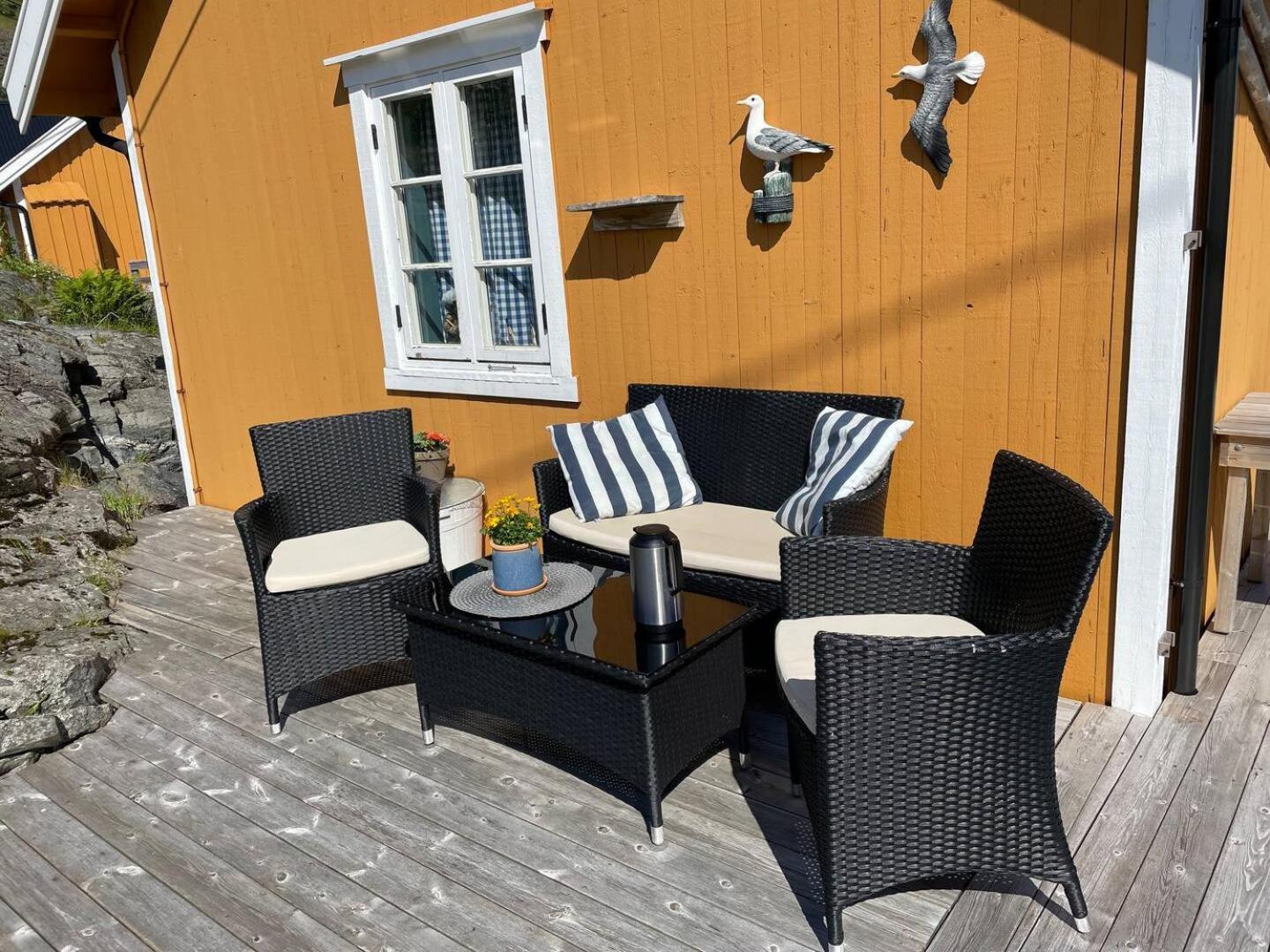 Koselig Rorbu Pa Tind Villa Sørvågen Exteriör bild